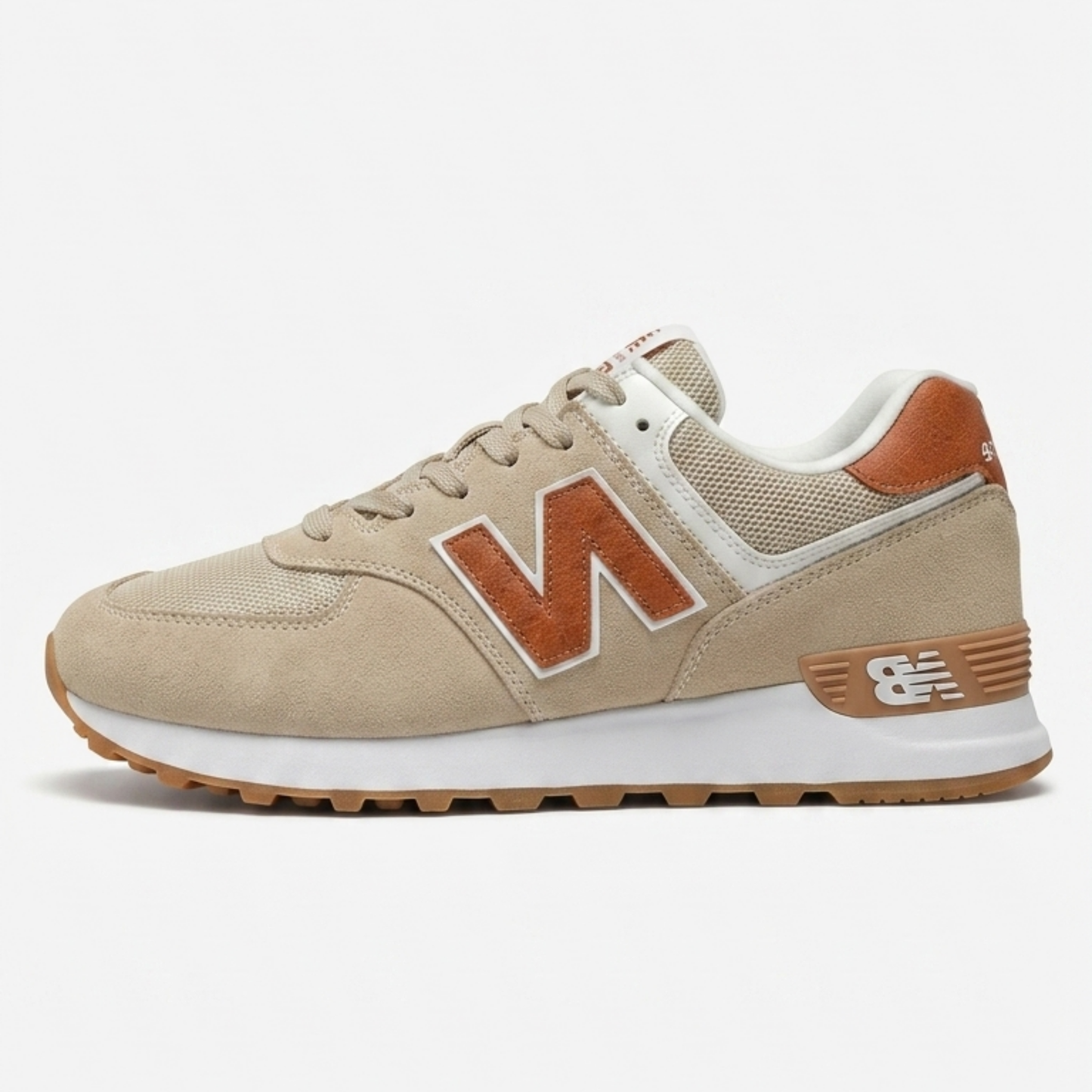 Zapatillas New Balance Suede - Beige/Orange (Mod. 109)
