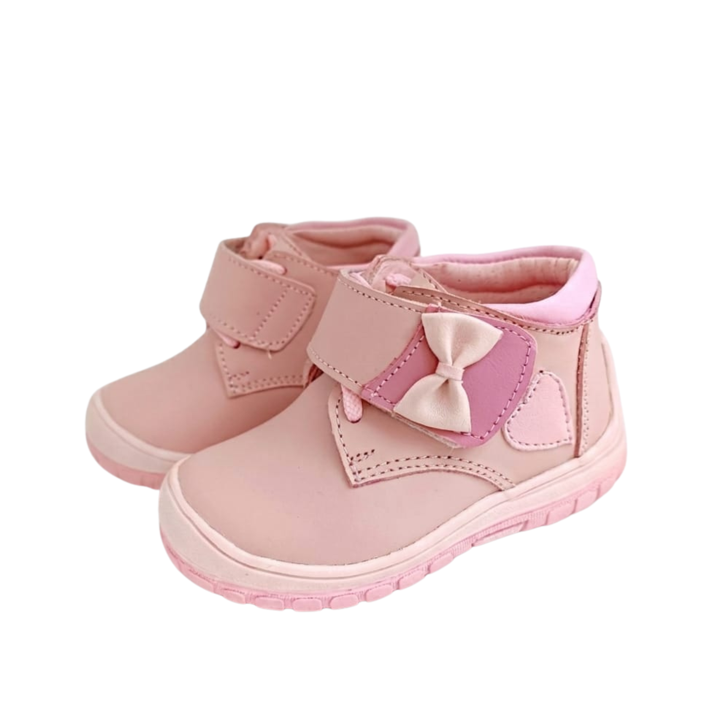 Botines Pibe Pre Walker - Rosa