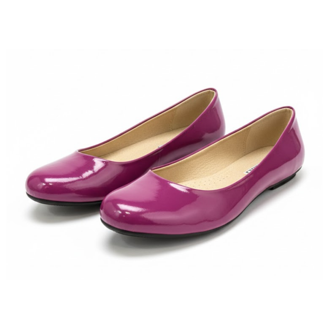 Flats Fucsia Charol