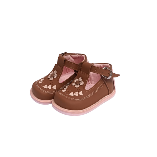 Zapato Pibe Niña Marrón