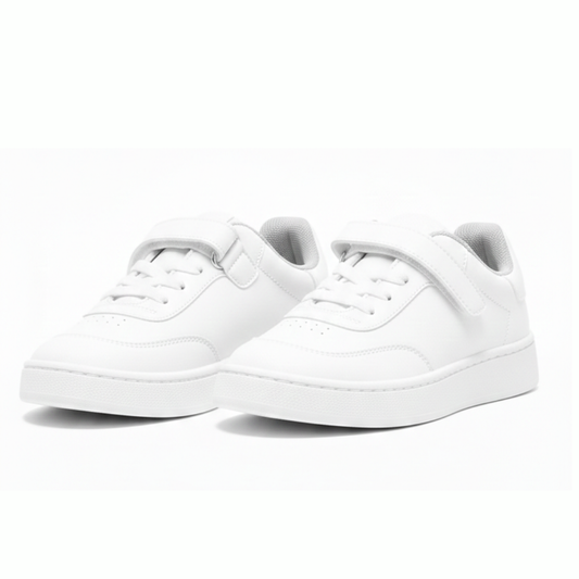 Zapatilla Blanca Pasador Velcro