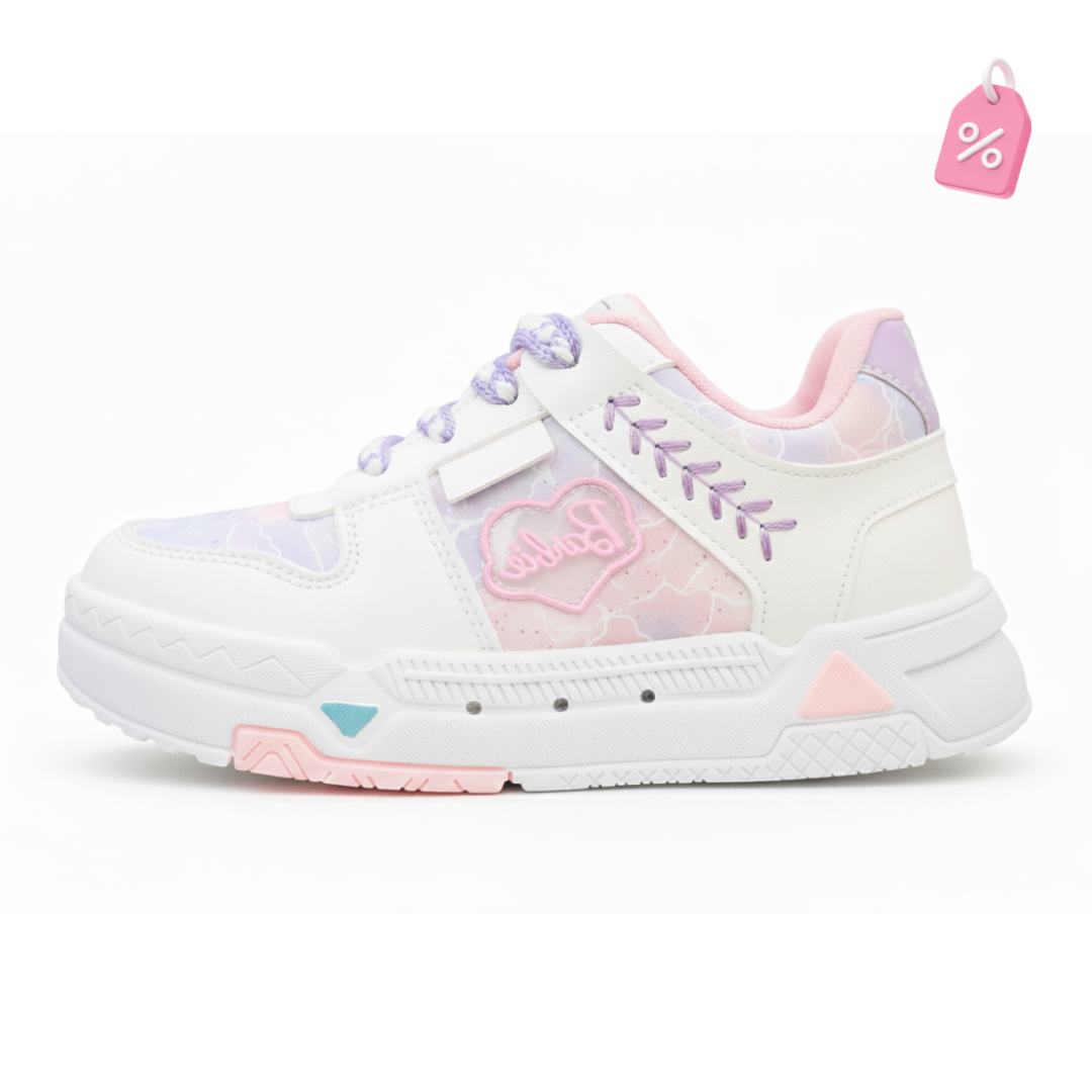 Zapatillas Barbie Lila con Luces