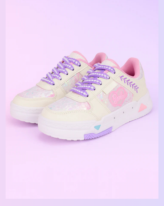 Zapatillas Barbie Lila – Estilo Infantil