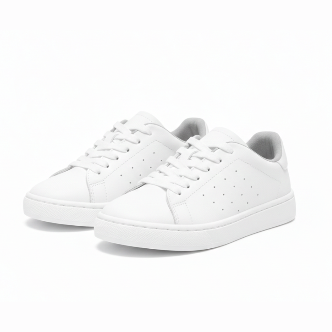 Zapatilla Blanca Confort School