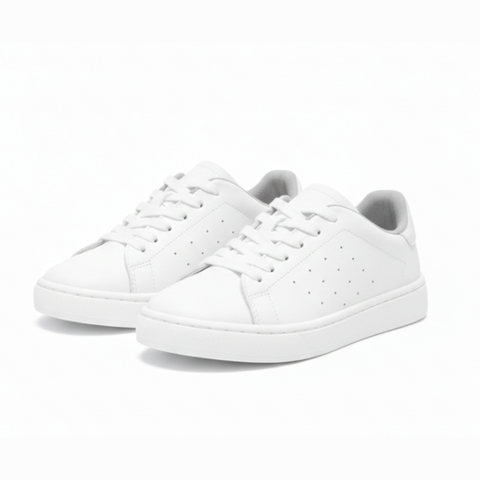 Zapatilla Blanca Confort School