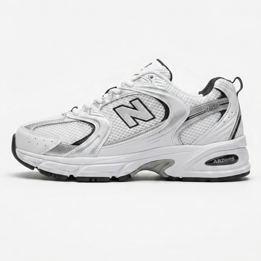 Zapatillas New Balance Tech - Metallic Silver/White (Mod. 100)