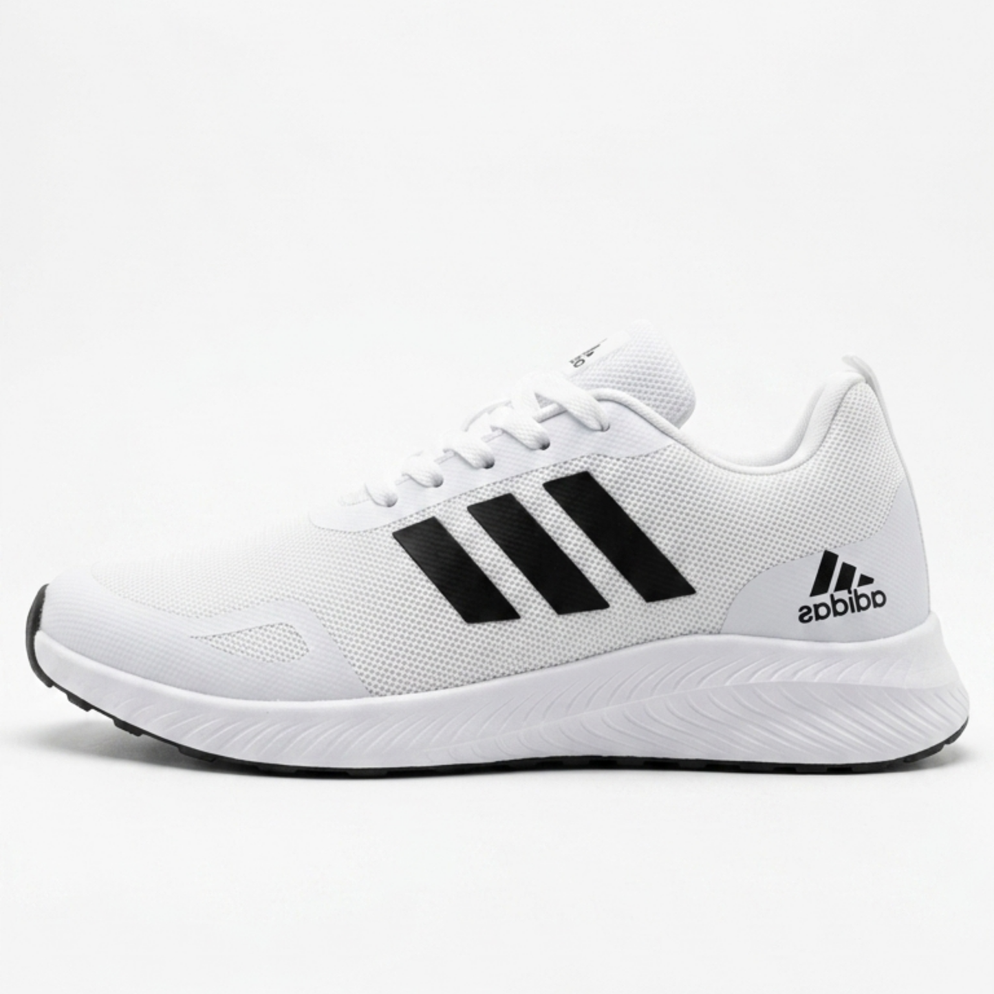 Zapatillas Adidas Running - Pure White/Black (Mod. 119)