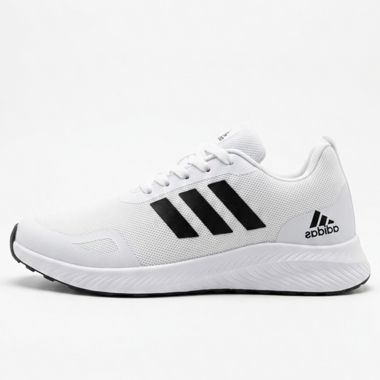 Zapatillas Adidas Running - Pure White/Black (Mod. 119)