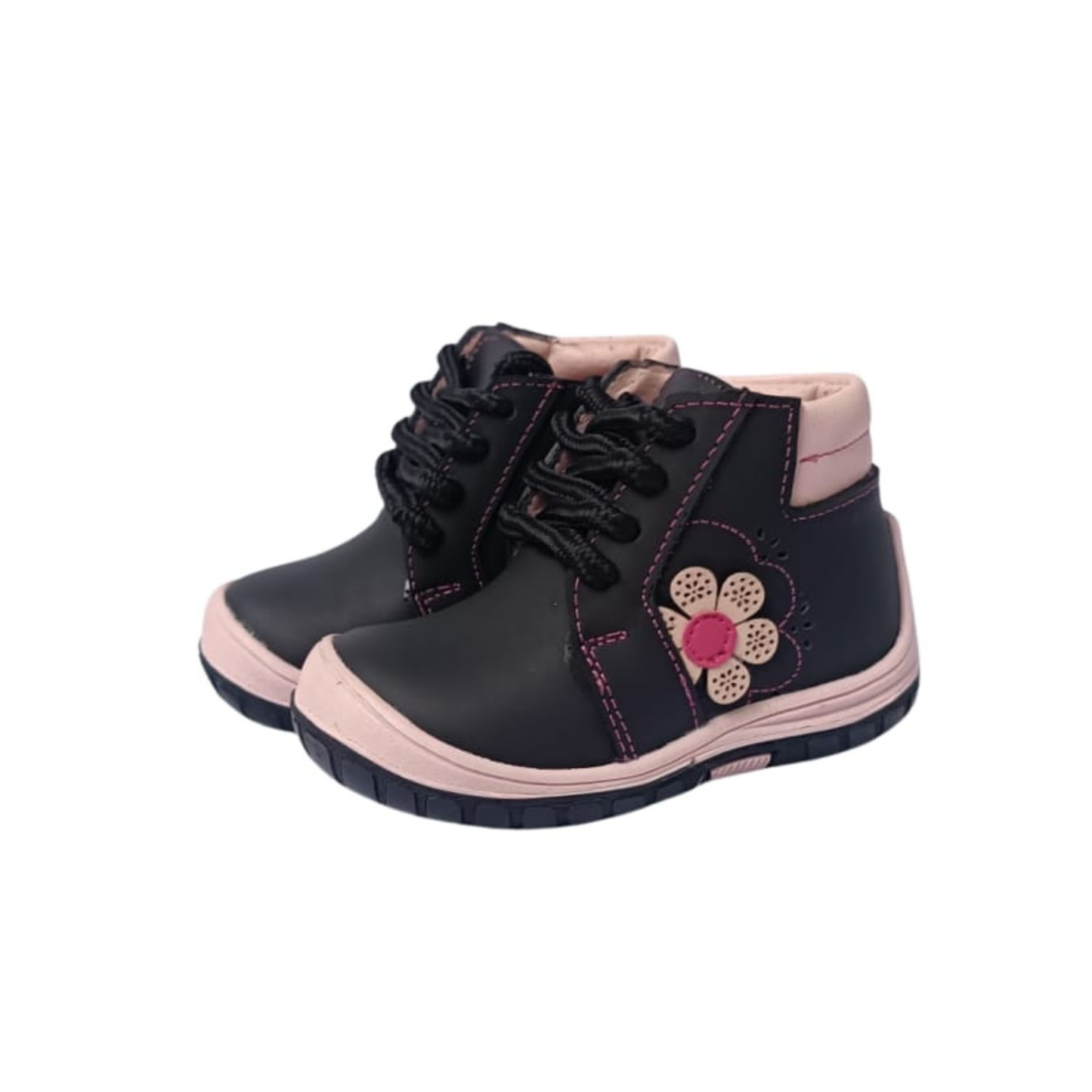Botines Pibe Casuales para Niña - Azul y Rosa