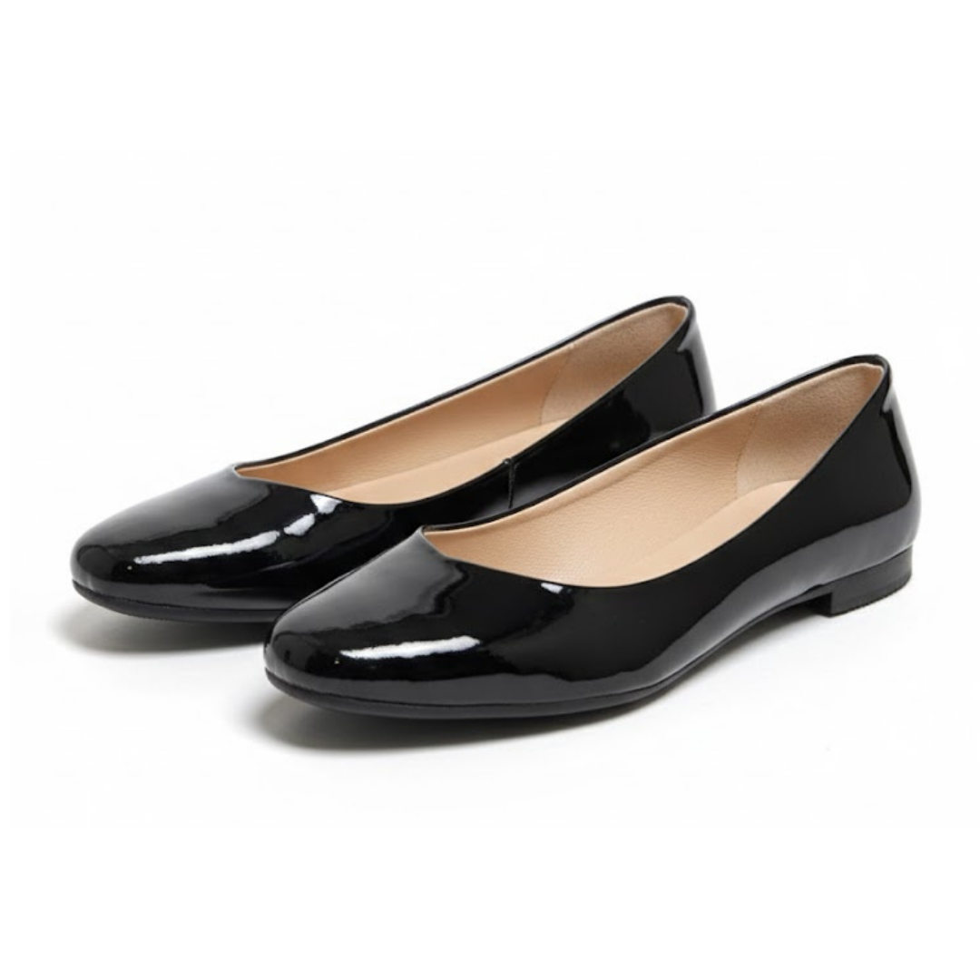 Flats Negro Charol