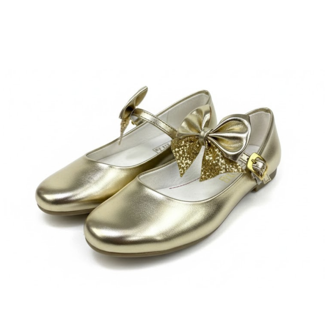 Balitas Doradas Moño Glam