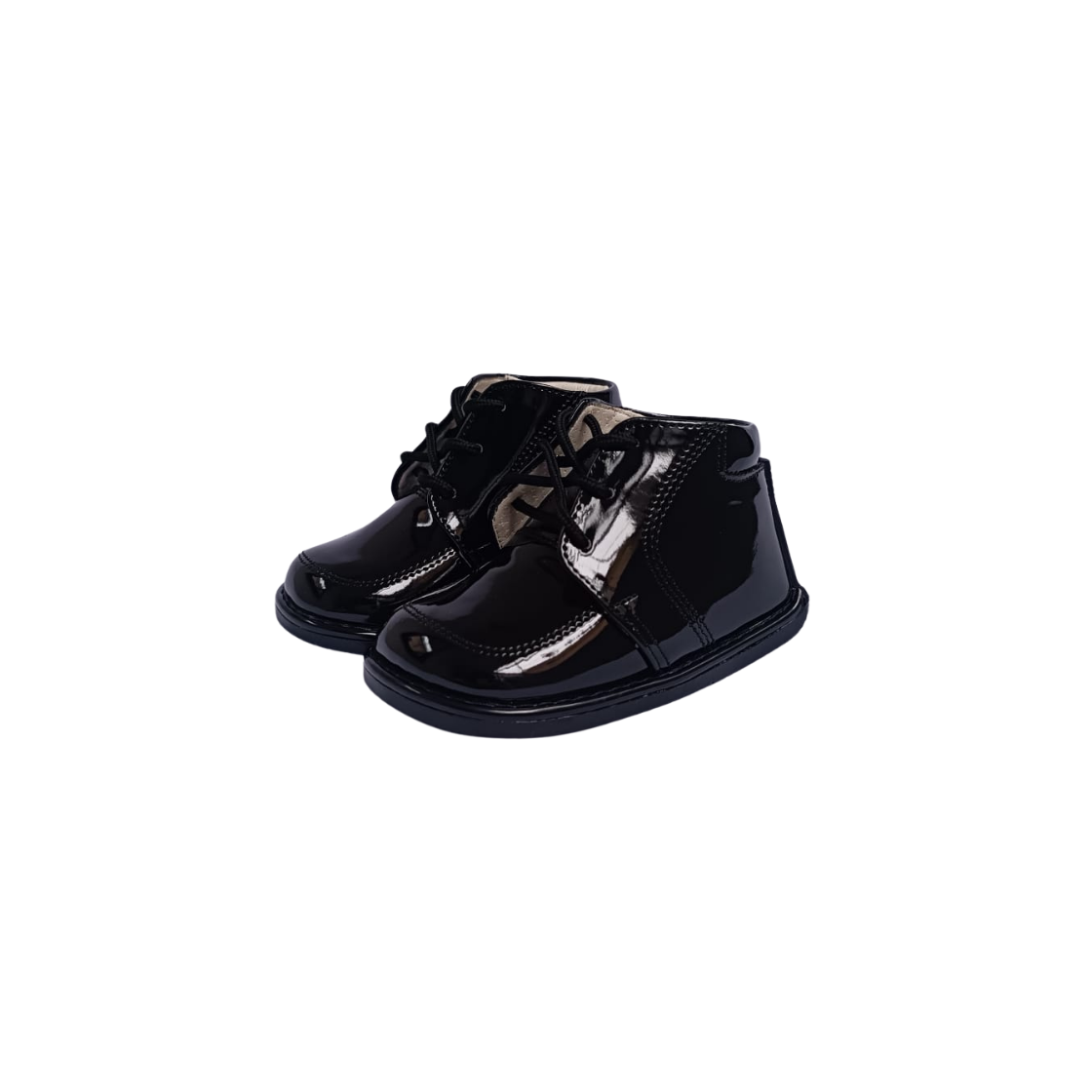 Zapato Pibe Charol Negro