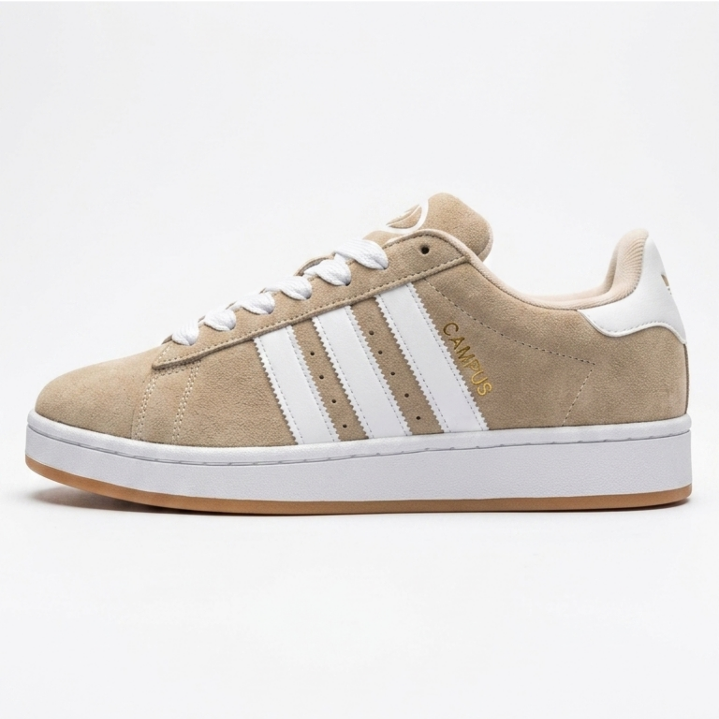 Zapatillas Adidas Campus / Gazelle - Beige/White (Mod. 80)