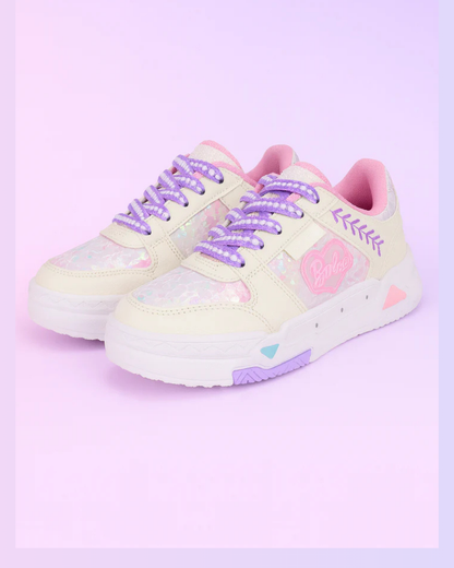 Zapatillas Barbie Lila – Estilo Infantil