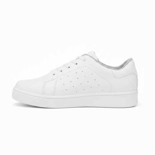 Zapatilla Blanca Confort School