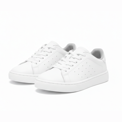 Zapatilla Blanca Confort School