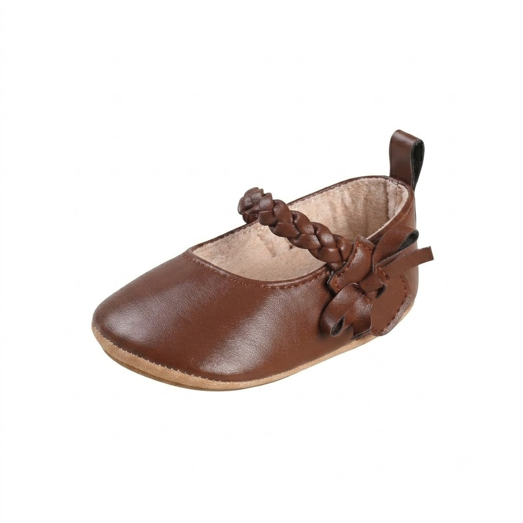 Zapatitos Primeros Pasos Niña – Españoles Marrón