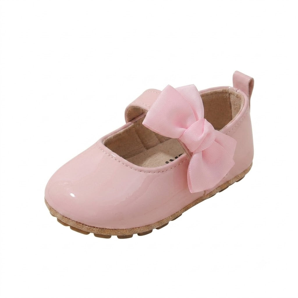 Zapatitos Primeros Pasos Niña – Españoles Rosado Charol